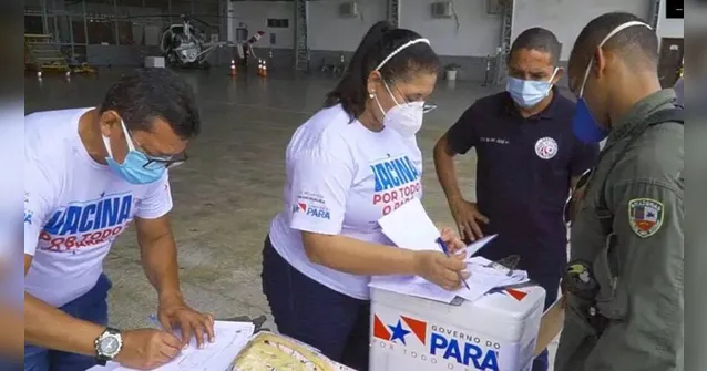 Imagem ilustrativa da notícia Graesp distribui vacinas contra a covid-19 pelo Pará