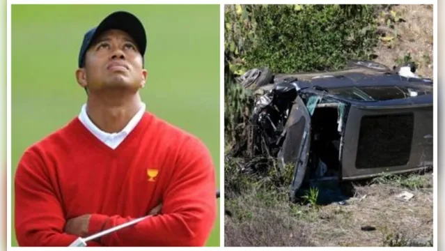 Imagem ilustrativa da notícia Tiger Woods sobrevive a longa cirurgia e se recupera de fraturas expostas