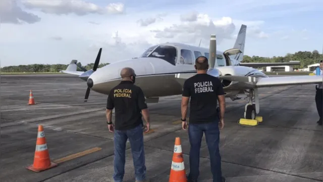 Imagem ilustrativa da notícia PF encontra drogas dentro de avião em Belém