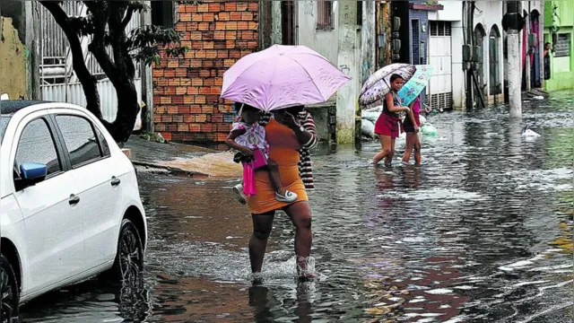 Imagem ilustrativa da notícia Chuva deixa Belém debaixo d’água