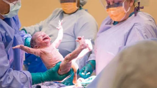 Imagem ilustrativa da notícia Nova variante da Covid-19 é encontrado em recém-nascido