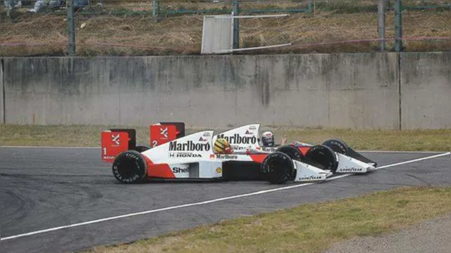 Imagem ilustrativa da notícia F1 na Band: veja o vídeo da batida entre Prost X Senna 