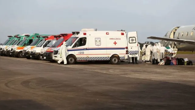 Imagem ilustrativa da notícia Estado já transferiu 230 pacientes com Covid-19 na região oeste do Pará