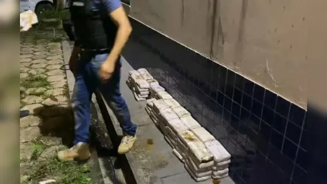 Imagem ilustrativa da notícia Meia tonelada de cocaína é encontrada em fundo falso de caminhão no Pará; veja o vídeo!
