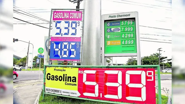 Imagem ilustrativa da notícia Preço do litro da gasolina já beira os R$ 6 em Belém e Região Metropolitana 