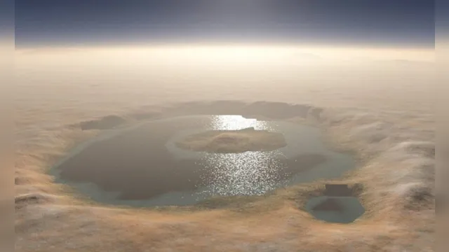 Imagem ilustrativa da notícia Sonda da Nasa encontra água sólida em Marte