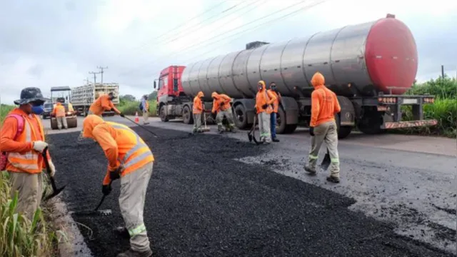 Imagem ilustrativa da notícia Pará gera 115 mil empregos com obras em infraestrutura de transportes