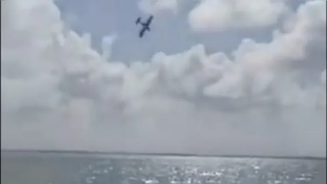 Imagem ilustrativa da notícia Vídeo: avião cai e chá de revelação termina em tragédia
