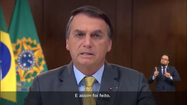 Imagem ilustrativa da notícia Veja as mentiras de Bolsonaro durante pronunciamento