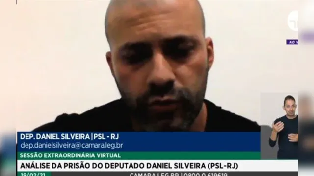 Imagem ilustrativa da notícia Preso, Daniel Silveira pede desculpas ao STF: "me arrependi". Acompanhe ao vivo a sessão que analisa prisão do deputado