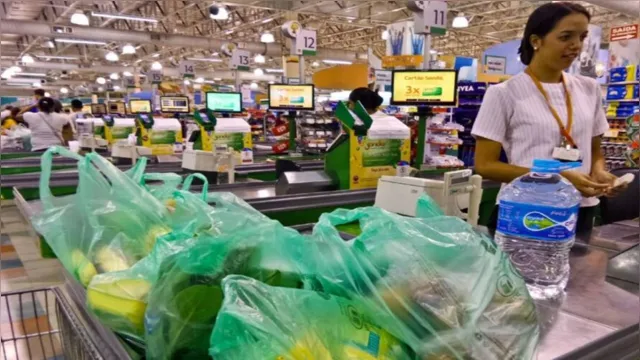 Imagem ilustrativa da notícia Sacolas biodegradáveis: saiba qual valor pode ser cobrado pelos supermercados