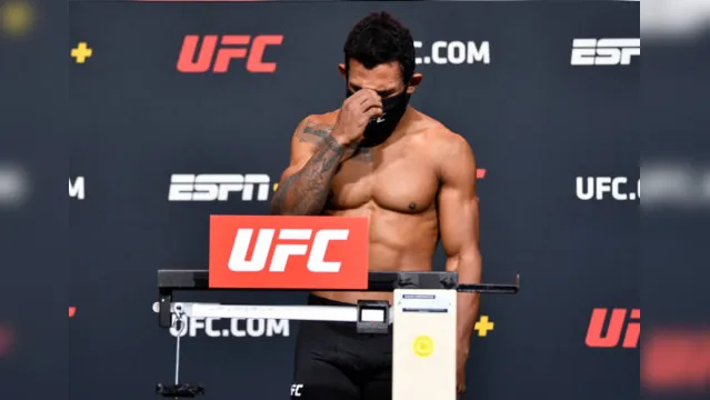 Imagem ilustrativa da notícia Diarreia, vômito e confusão: paraense Rafael Alves conta os bastidores do estouro em pesagem no UFC