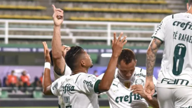 Imagem ilustrativa da notícia Palmeiras
vence Defensa na Argentina e abre vantagem