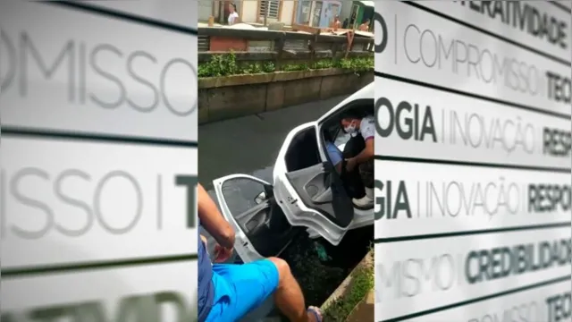 Imagem ilustrativa da notícia Carro cai em canal de Belém após condutora sofrer mal súbito