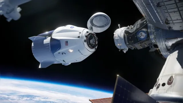 Imagem ilustrativa da notícia Vídeo mostra OVNI próximo a estação espacial; assista!