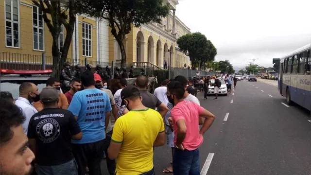 Imagem ilustrativa da notícia Protestos contra alta dos combustíveis deixam trânsito lento na Grande Belém