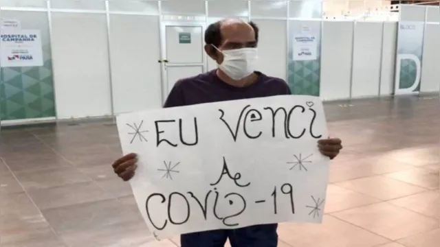Imagem ilustrativa da notícia Último paciente do Amazonas recebe alta do Hospital de Campanha do Hangar