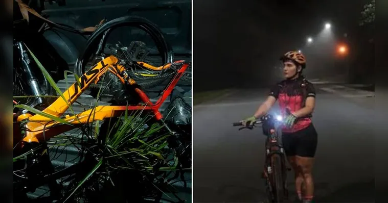 Imagem ilustrativa da notícia Carro que disputava "racha" mata ciclista em Castanhal