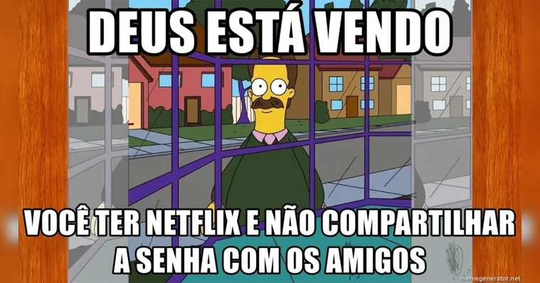 Imagem ilustrativa da notícia Netflix está de olho em quem compartilha senhas