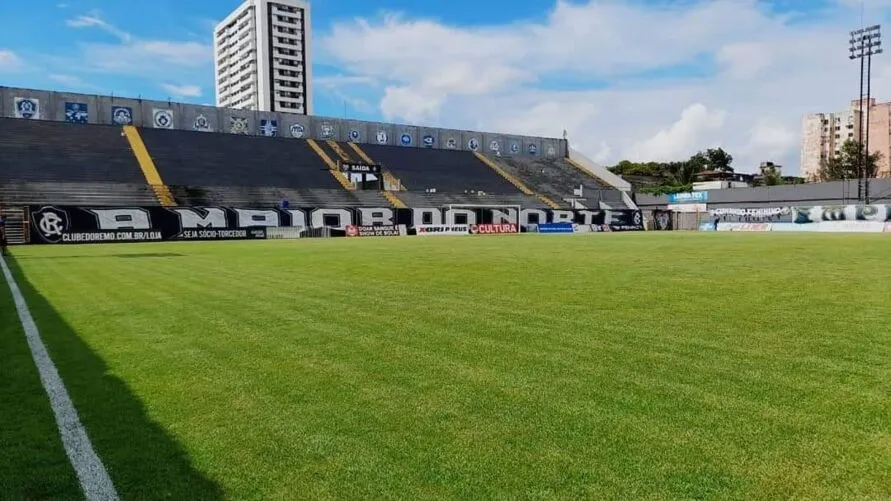 Estádio Baenão receberá os jogos do Clube do Remo na Série B.