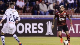 Flamengo joga pela Libertadores e tem um dos artilheiros da competição: Gabriel Barbosa (Gabigol), com 5 gols marcados.