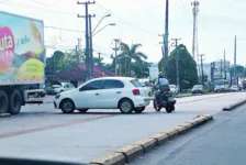 Cenas como essa são comuns na pista, principalmente nas áreas do Satélite, Maguari e Tenoné.