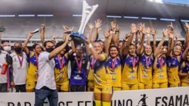 O time paraense busca acesso para série elite do campeonato Brasileiro feminino.