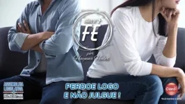 Imagem ilustrativa da notícia "Diário de Fé": Perdoe logo e não julgue!