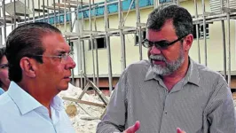 Bloco de Laboratórios que está sendo construído no campus de Marabá, com recursos de emendas do senador Jader 