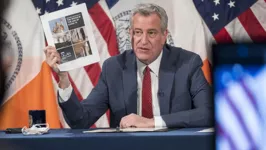 Bill de Blasio, comentou a situação do Brasil durante a pandemia de coronavírus