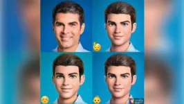Helder entrou na brincadeira. Tímido, o estagiário do DOL preferiu não revelar sua face misteriosa