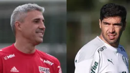 Hernán Crespo e Abel Ferreira irão disputar o título da Paulistão 2021.