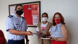 Coronel Aviador da FAB Alessandro Mamede, professora Keila Kattete e a diretoria do Colégio Paulista ajustaram, na última quarta-feira (19), os últimos detalhes para o torneio que ocorrera no dia 19 de julho. 