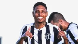 Luan Ferreira quando atuava pelo Ceará.