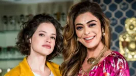 Agatha e Juliana em "A Dona do Pedaço"