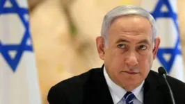 O político Benjamin Netanyahu.