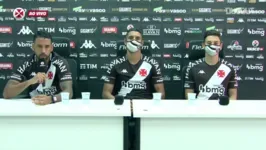 Foram apresentados Michel, Sarrafiore e Daniel Amorin para disputa da série B.