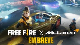 Imagem ilustrativa da notícia Garena anuncia parceria entre Free Fire e McLaren Racing