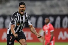 Hulk marcou seus primeiros gols na Libertadores conta o América de Cali