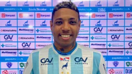 Atacante Luan, recém contratado do Paysandu para a Série C