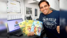 Ronaldo Barcelos é o autor da trilogia que narra a saga de super-heróis amazônicos em defesa da Amazônia.