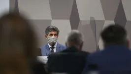 O ex-ministro Teich participou de sessão da CPI da Covid do Senado