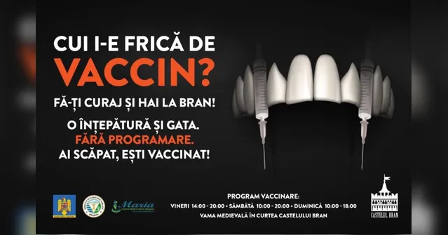 Imagem ilustrativa da notícia Castelo
do Drácula oferece vacina da Covid-19 aos turistas 