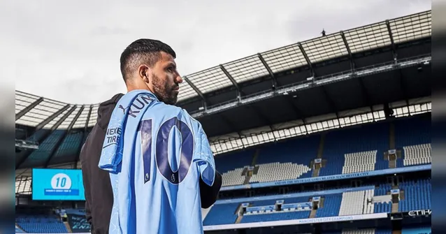 Imagem ilustrativa da notícia Craque Aguero marca na despedida do City. Veja os gols!