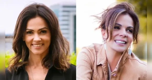 Imagem ilustrativa da notícia Sula Miranda e 'Tiazinha' posam de biquíni e enlouquecem fãs