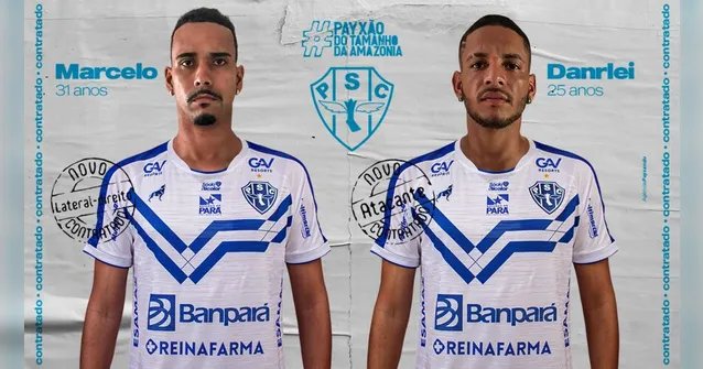 Imagem ilustrativa da notícia Paysandu: Reforços, Danrlei e Marcelo deixam recado à Fiel