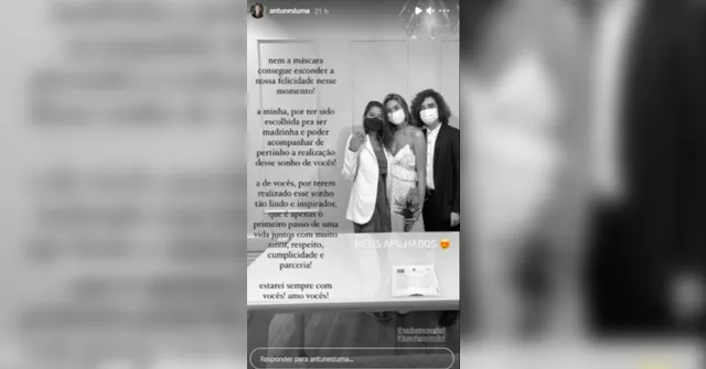 Imagem ilustrativa da notícia Sasha usou vestido de R$ 3,4 mil no casamento
