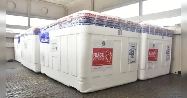 Imagem ilustrativa da notícia Pará recebe mais 355.250 doses de vacina contra a Covid-19