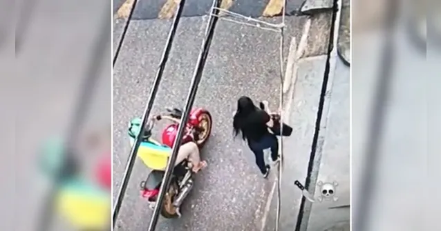 Imagem ilustrativa da notícia Vídeo: câmeras registram assaltos na mesma rua no Tapanã