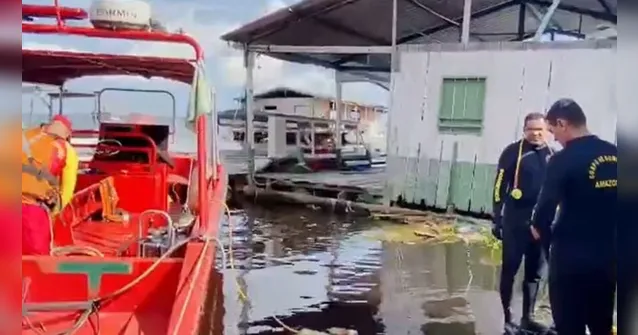 Imagem ilustrativa da notícia Bebê de um ano cai de casa flutuante e desaparece em rio